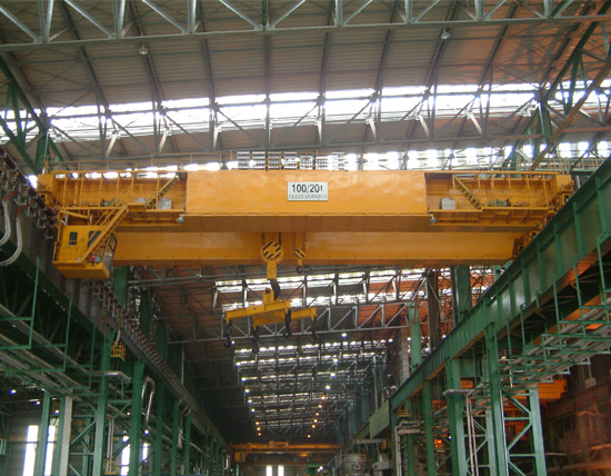 75-20t Electrical Overhead Crane using for Capital QinHuangD